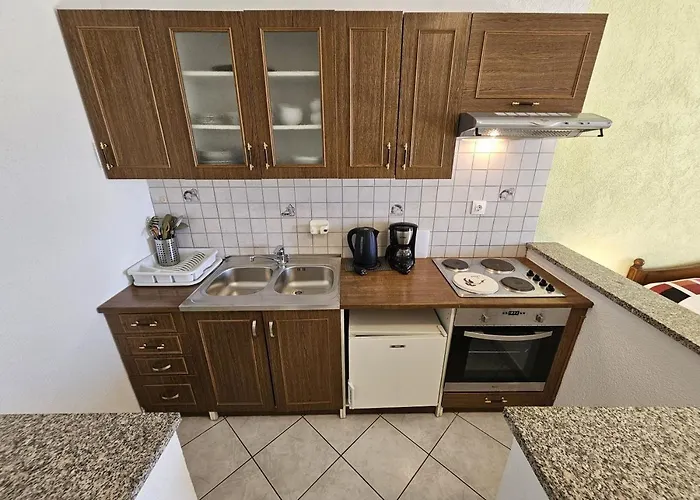 Lägenhet Keti 3 Nv - 2 Pax With Terrace And Private Parking Novi Vinodolski